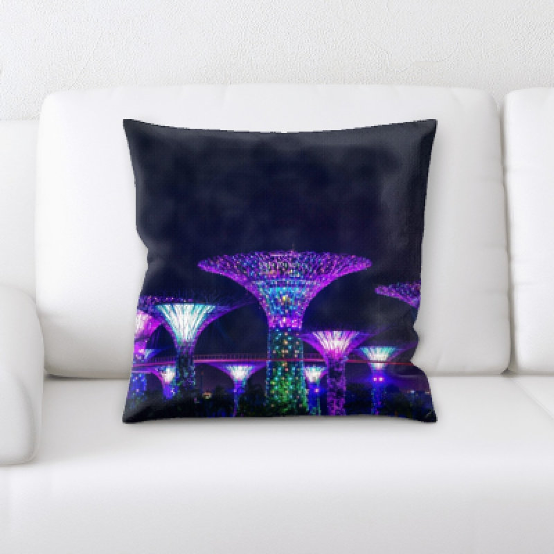 Microsuede Throw Pillow