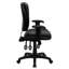 Chaise de bureau ergonomique multifonctionnelle à dossier moyen avec rembourrage coussiné-30773683-30773691
