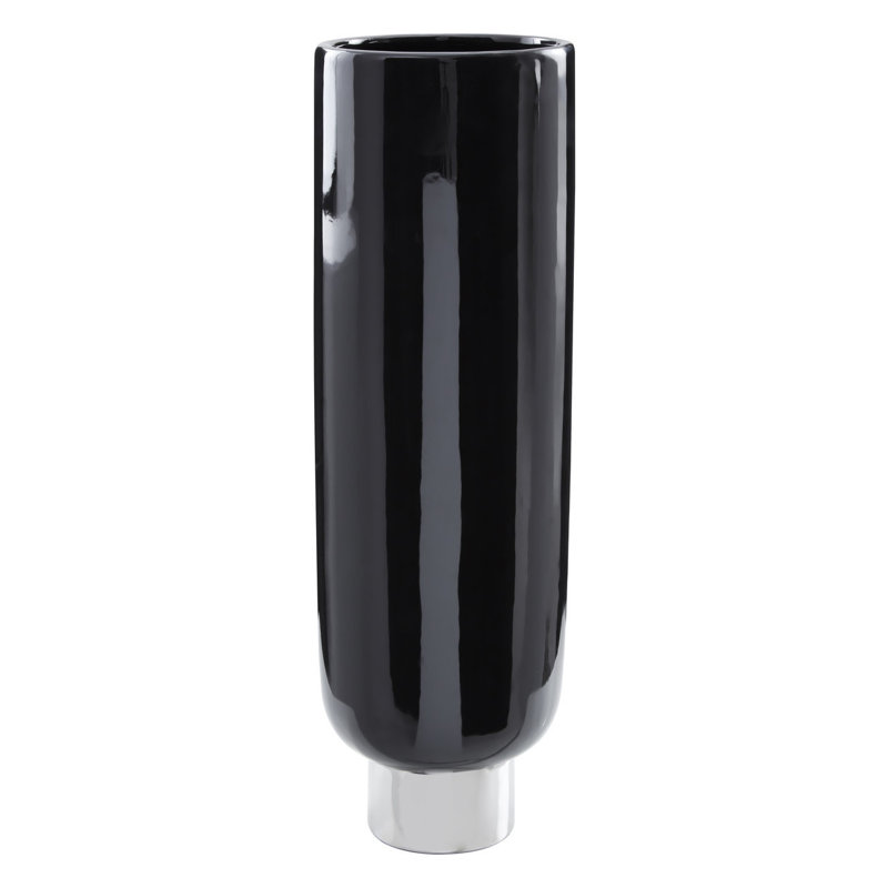 Anyelis Stoneware Table Vase, 40cm H x 12cm W x 12cm D
