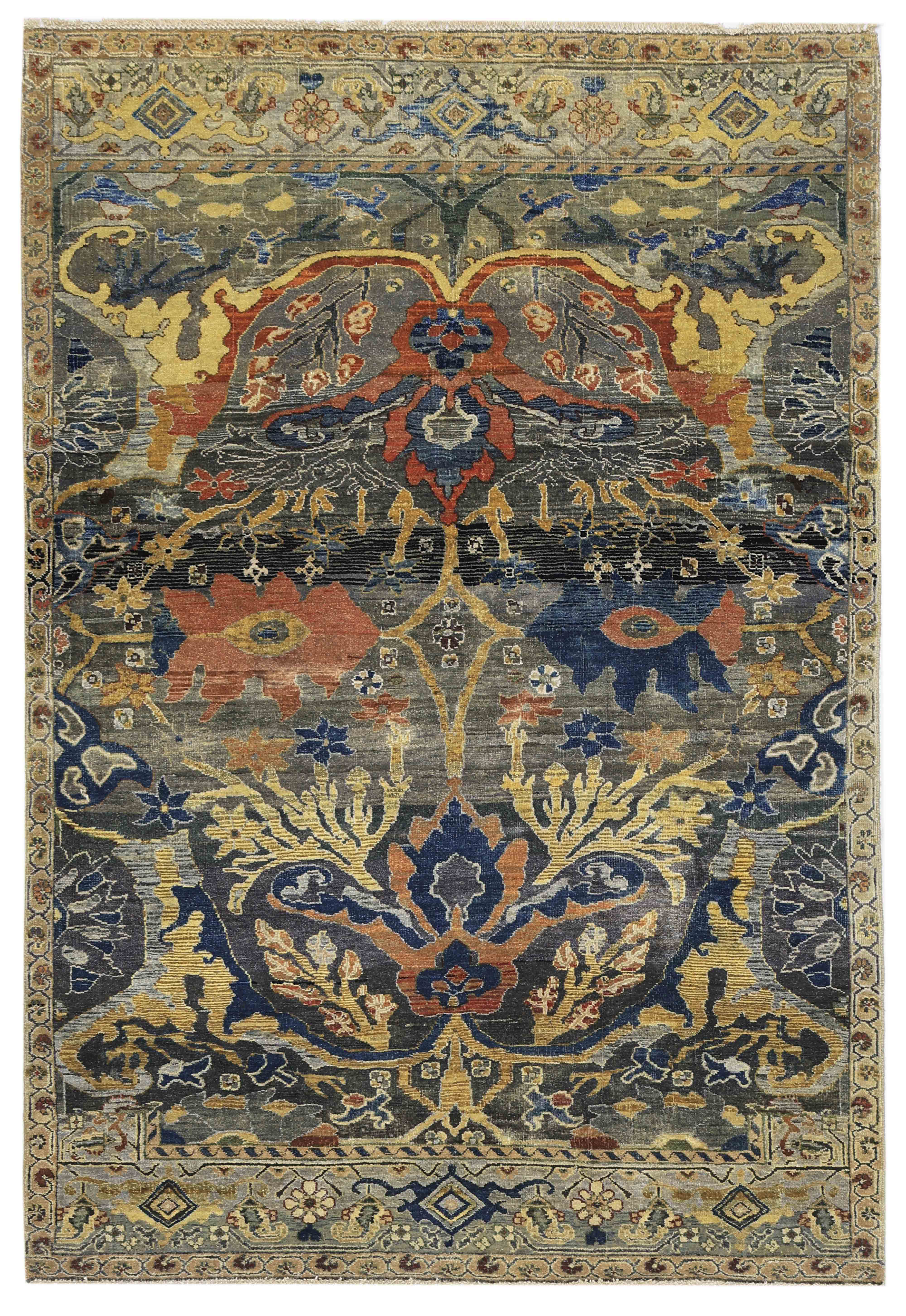 Landry & Arcari Rugs and Carpeting Garous Bijar Handwoven Tribal Rug ...