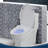 Slim Zero Elongated Bidet Toilet Seat, Non-Electric, Dual Nozzles, Slow Close Lid and Night Light