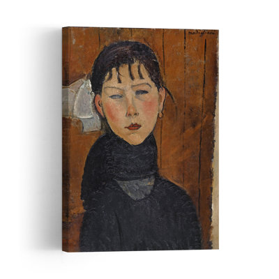 Marie, 1918 - Portrait abstrait contemporain élégant - Impression d'art mural