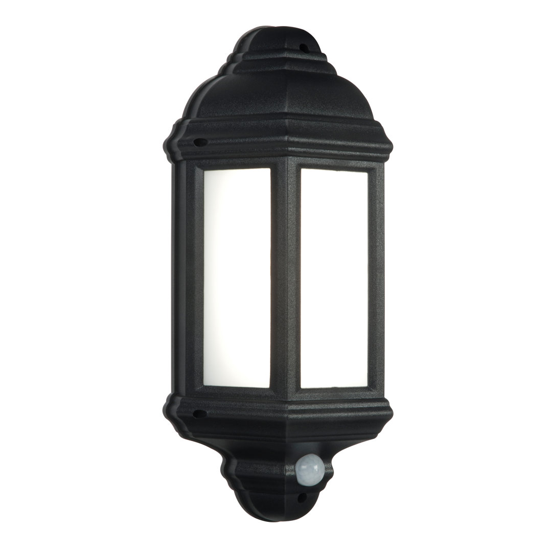 Runyan Integrated LED Outdoor Wall Lantern with Dusk to Dawn