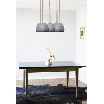Clay 8 - Light Dimmable Dome Chandelier