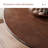 Brown Black Round Solid Wood Dining table-1403968260