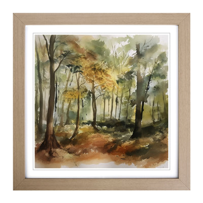 Single Picture Frame Print on Wood