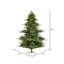 Vickerman Sherman Fir Artificial Christmas Tree-896543201