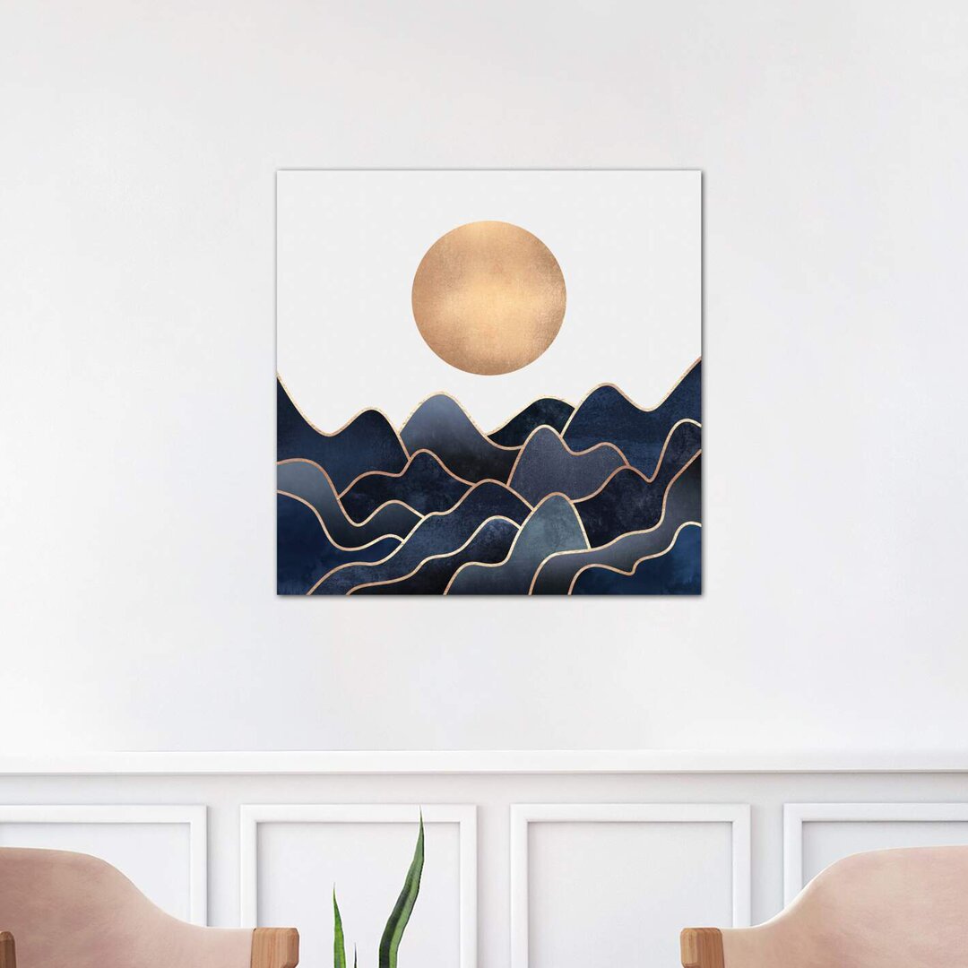 Leinwandbild Waves von Elisabeth Fredriksson