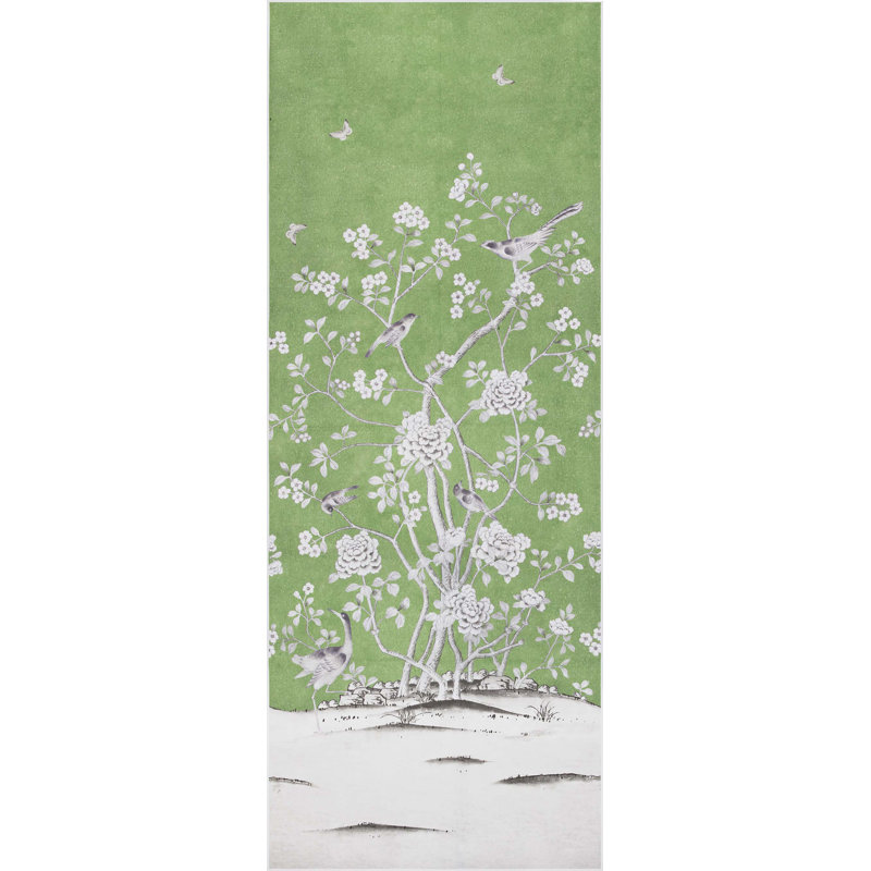 Panneau de palais Schumacher x Mary McDonald, Laitue