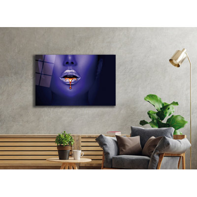 Elegant Decorative Tempered Glass Painting, 27.6 x 43.3 inches | 100% Tempered Glass, Thickness: 0.16 inches | Stunning Home Décor for Living Room, Office, or Gallery | Unique Art Piece, Durable and Stylish