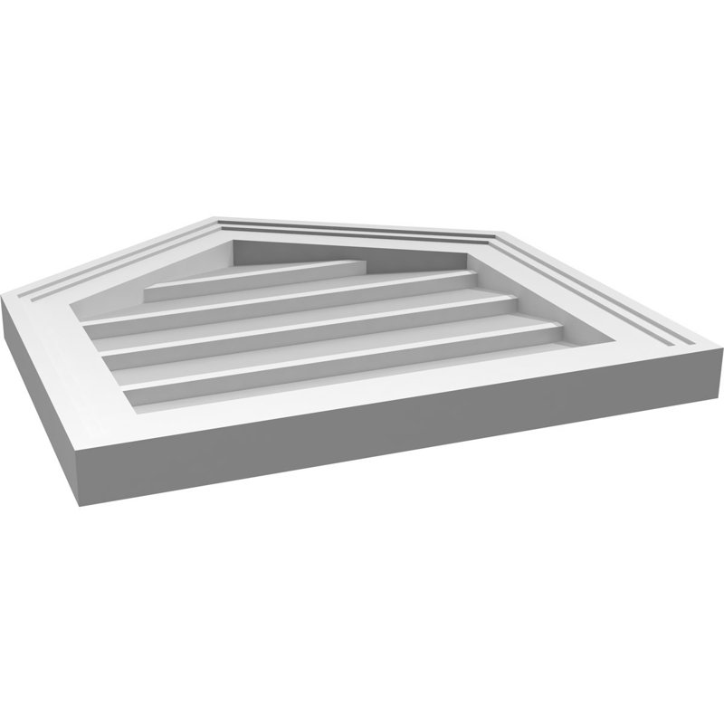 Ventilateur à pignon en uréthane non-fonctionnel Signature, H 18 po x l 18 po x P 1,5 po