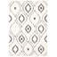 Tapis beige / noir Rowan-974713616