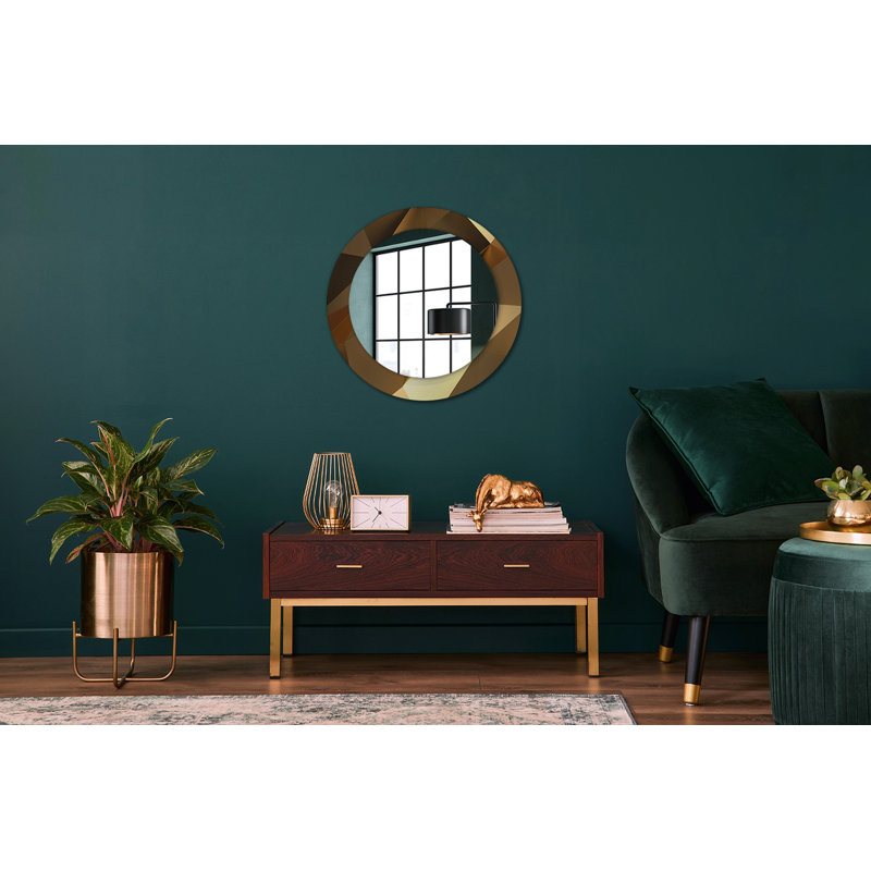 Huldar Glass Flat Wall Mirror