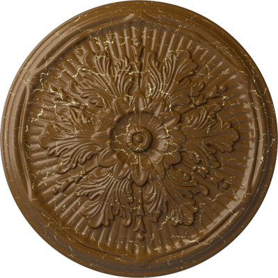 Médaillon de plafond Luton de 21 po x P 2 po (convient aux auvents jusqu'à 3 1/2 po)