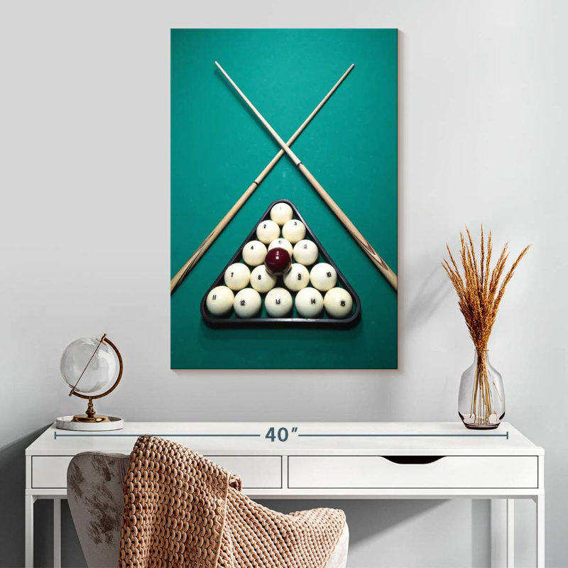 Billard russe, H 30 po x l 20 po