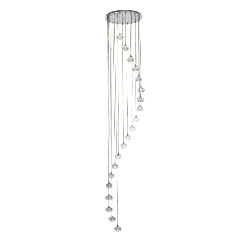 Chantell 20 - Light Chrome Cluster Pendant