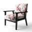 Chaise d'appoint rembourrée japonaise-122510941