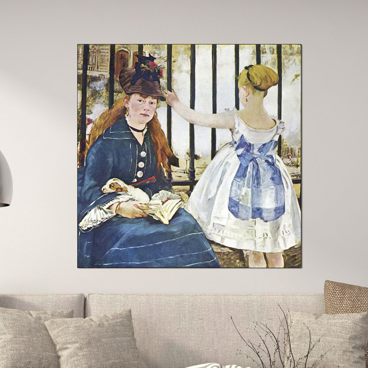Edouard Manet - Wrapped Canvas Painting, 100cm H x 100cm W x 1.8cm D