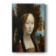 Portrait de Ginevra de «Benci», toile tendue par Leonardo Da Vinci-330063908