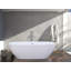 Baignoire de trempage en acrylique autoportante L 67 po x l 30 po Aqua Eden