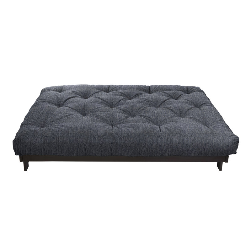 Matelas de futon Dirksen, Grand, 10 po, Bleu gris