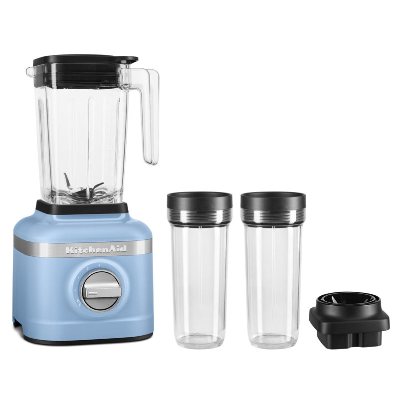 KitchenAid® K150 3 Speed Ice Crushing Blender with 2 Personal Blender Jars, Blue