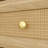 5-Drawer Tall Dresser With Solid Wood Legs