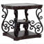 Table de bout Bianca Merlot
