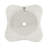 The Renovators Supply Inc. 17 " Vitreous China Specialty Bathroom Sink and Overflow Hole-46967768