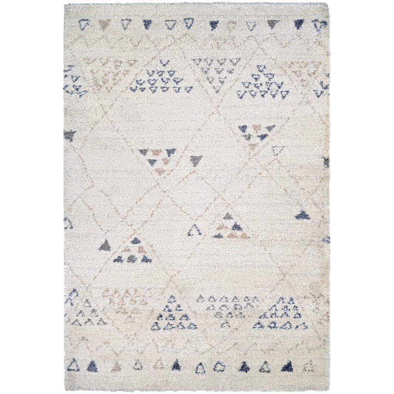 Becton Geometric Indoor Rug, Rectangle 3'11" x 5'6"