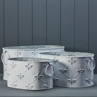 Metal Pot Planter