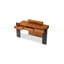 Bugano Solid Wood Writing Desk
