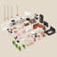 Maison de poupée Tiny Land® Sweetwood Edge et garage en bois pour maison de poupée
