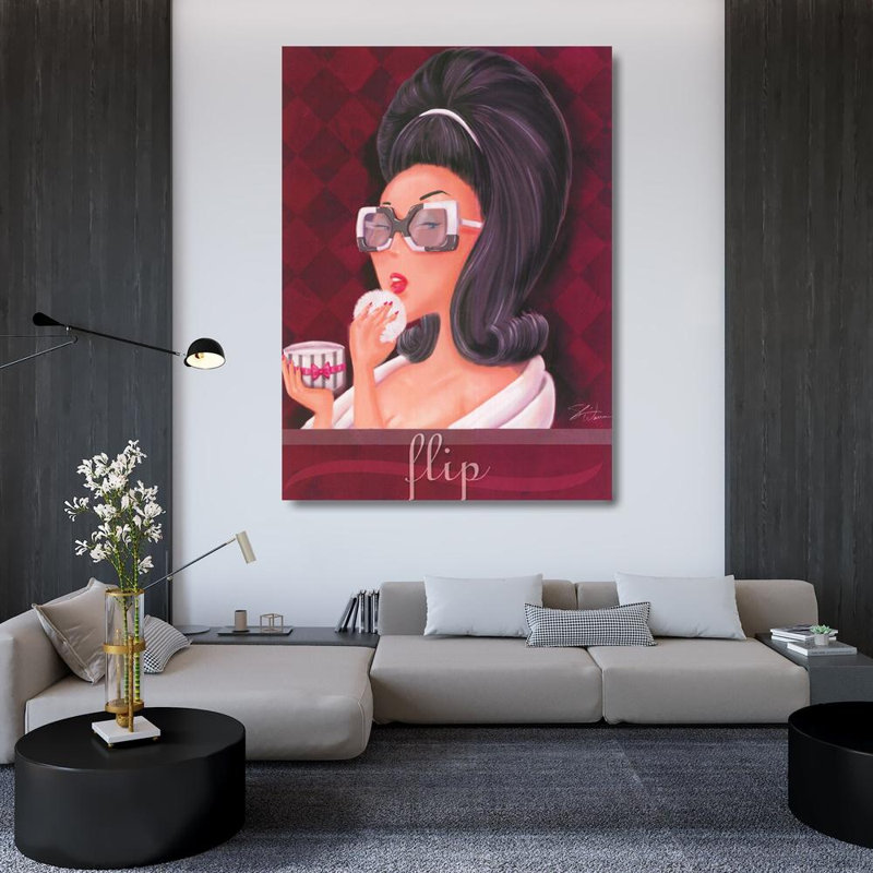 Flip, 48" H x 35" W