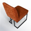 Chaises d'appoint rembourrées en tissu avec base en métal Bende-1473541364