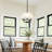  5 - Light Dimmable Farmhouse Candle-Style Cone Chandelier Round Drum Shade Light Fixture-950866362
