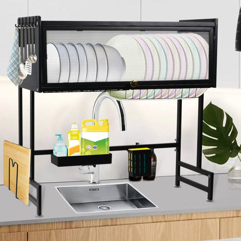 3 Tier Dish Rack (Black)