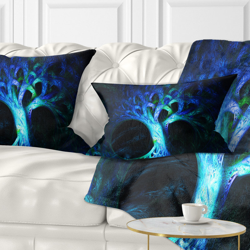 Abstract Reversible Throw Pillow