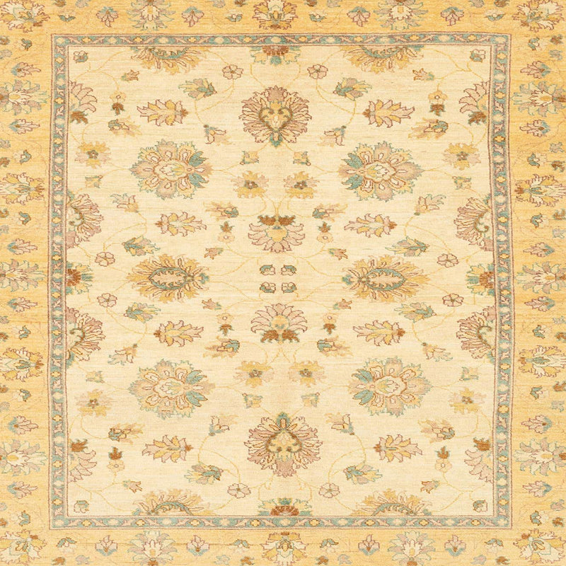 Abstract Indoor Rug, Square 5'