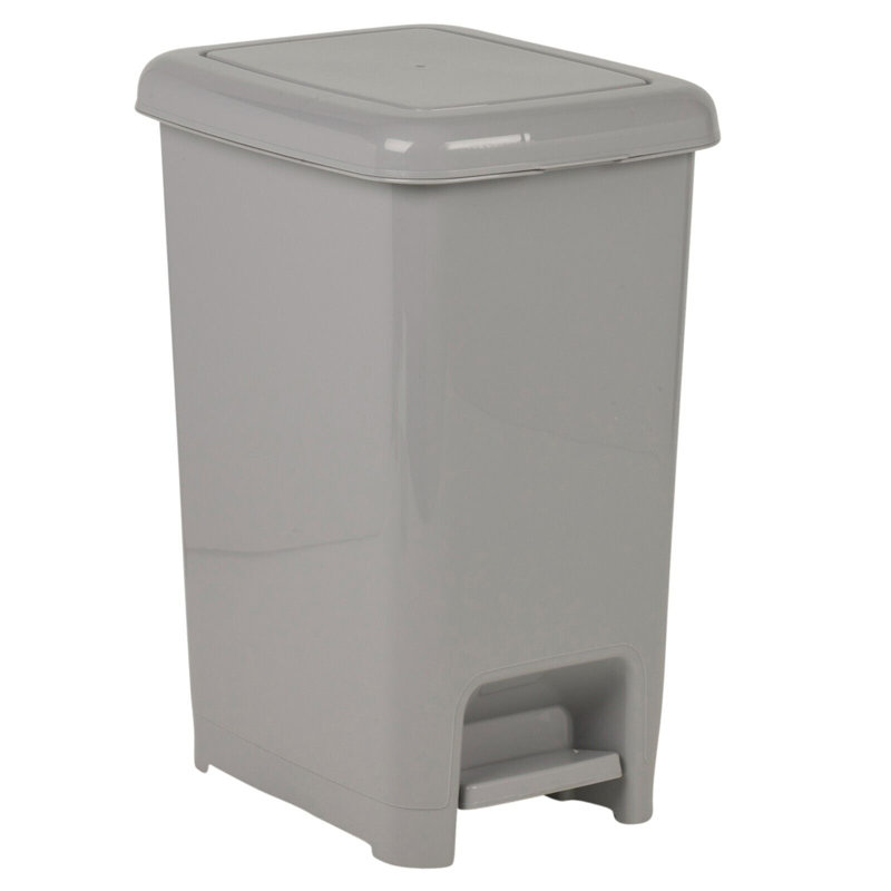 Winona Plastic Open Kitchen Trash Can, 10 L