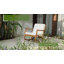 Chaise berçante d'extérieur Louis Acacia-1356526048
