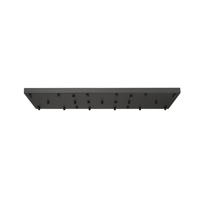 17 Port Multi Point Canopy, Matte Black