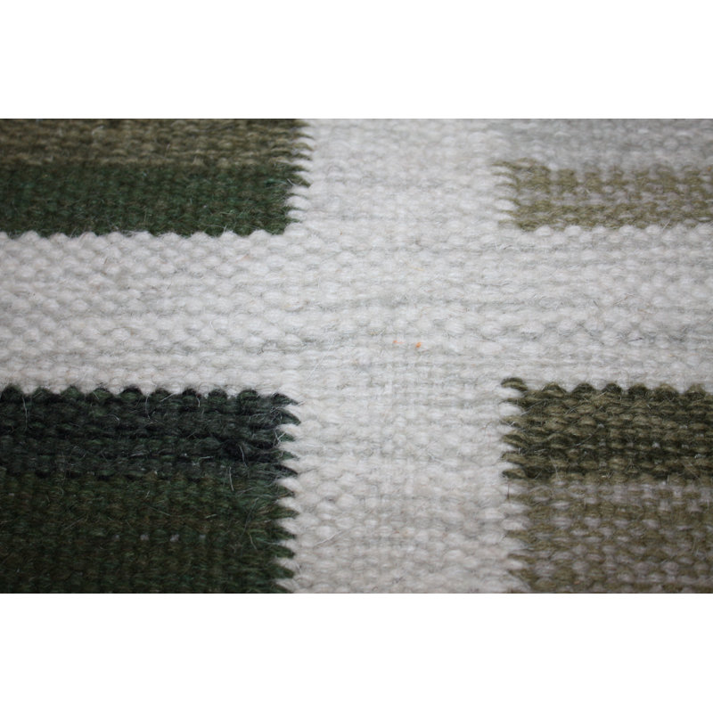 Jarod Geometric Wool Hand Woven Area Rug, Rectangle 140 x 200cm