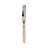 Decorative Round Glass Magnifying Glass Object with Travertine Handle for Home Decor - Sculptural Figurine Accent for Decorations for Living Room - Tan-2075589215