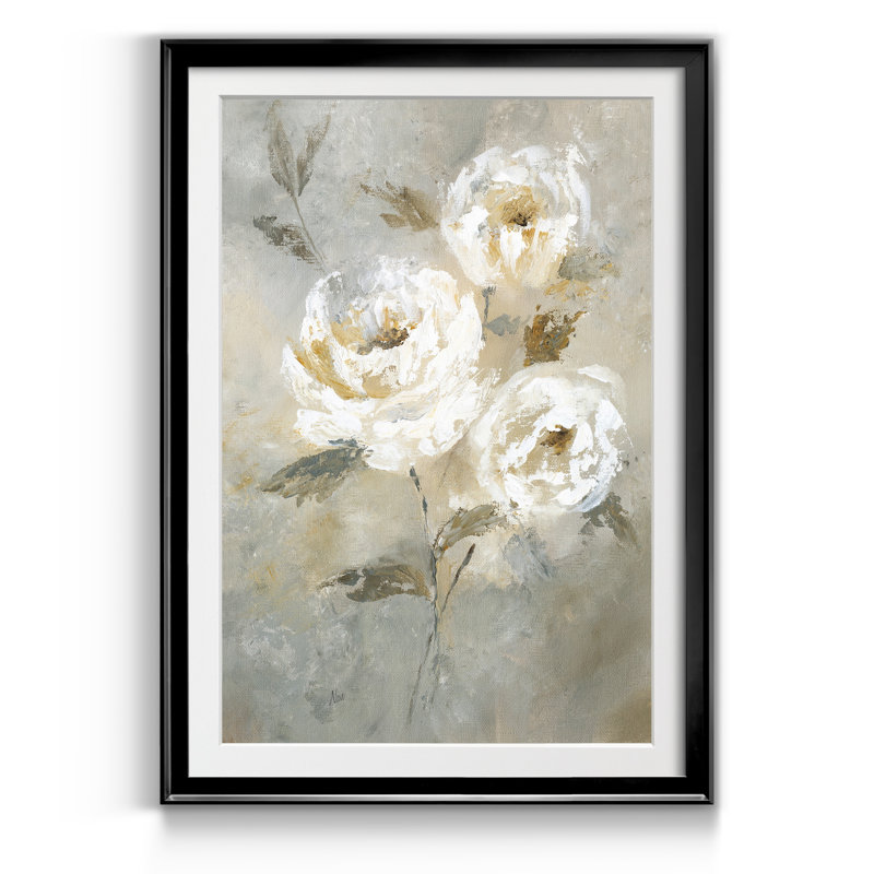 Doux et audacieux II - Cadre photo, reproduction d'art sur papier, Noir, H 22,5 po x l 30,5 po x P 1,5 po
