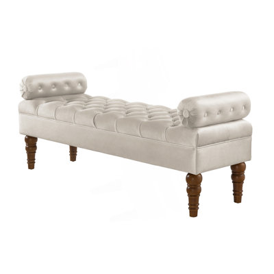 51.48" W Tufted Upholstered Bench