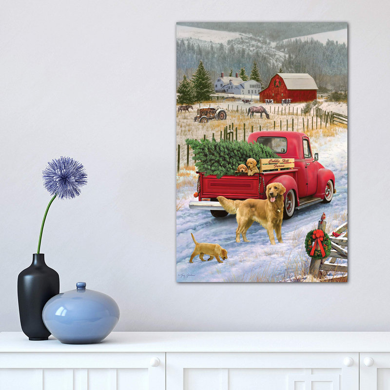 Christmas On The Farm by Greg & Company - Wrapped Canvas Print, 45.72cm H x 30.48cm W x 1.91cm D