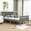 Lit plateforme en bois avec tête de lit Domonick-134938954-134938955