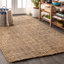 Tapis naturel en jute tissé à la main Pata-723350562