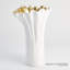 Organic Wave Oval Bowl-White-Lg-1405007401